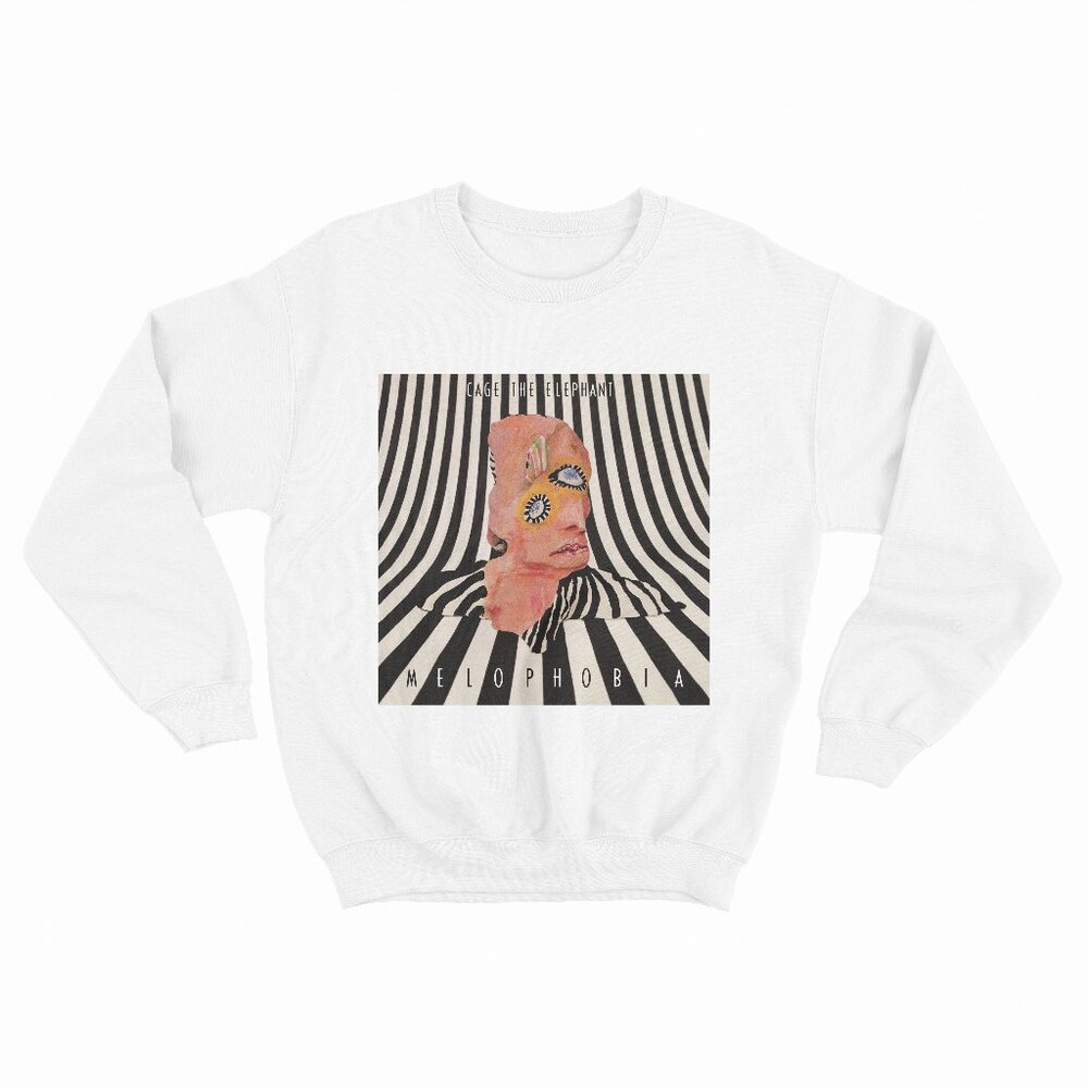 Melophobia - Cage The Elephant White Sweater